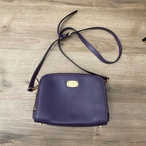 Michael Kors Purple Crossbody Bag